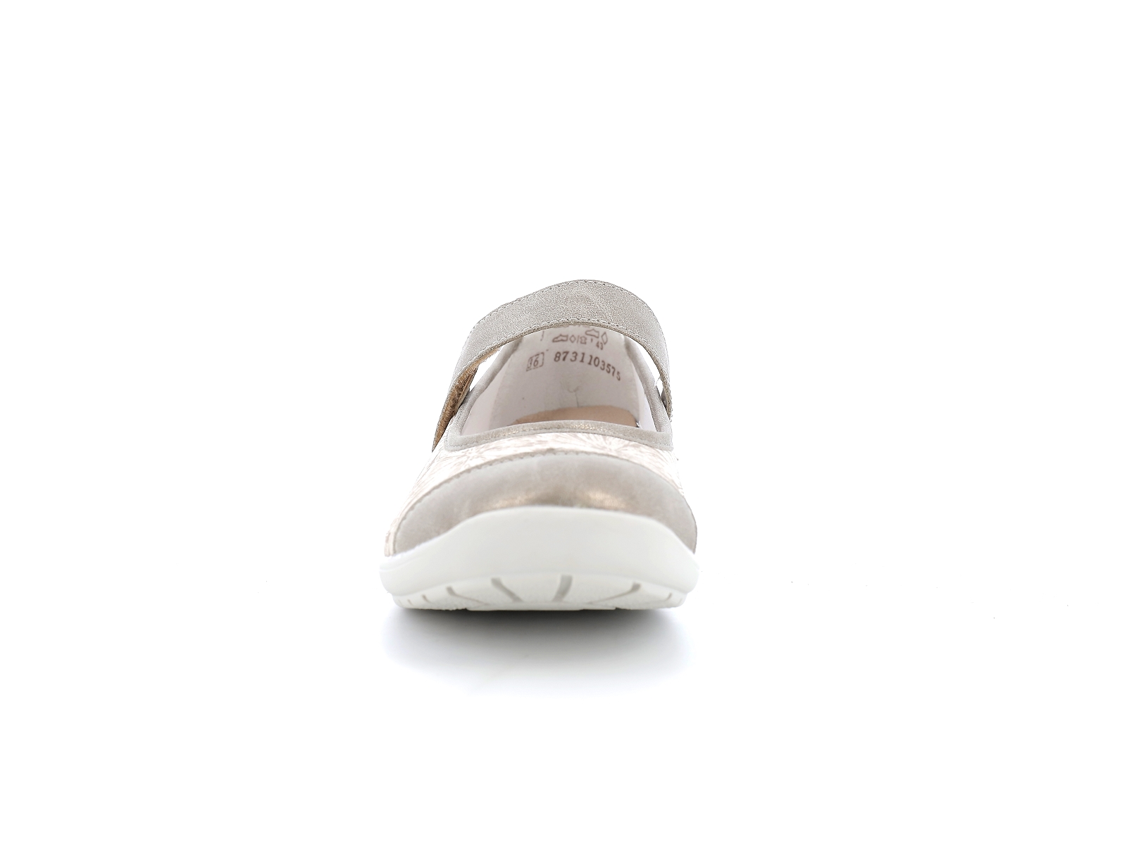 Remonte-R7627 Matières combinées Beige Or