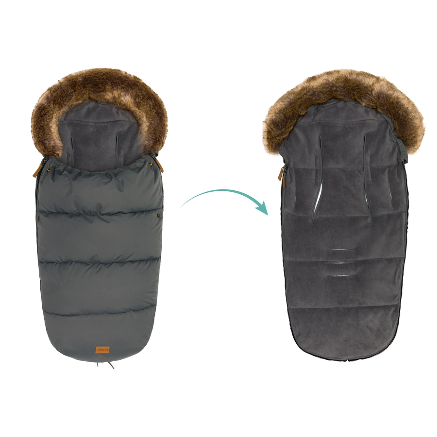 fillikid Winterfußsack Manaslu Grau