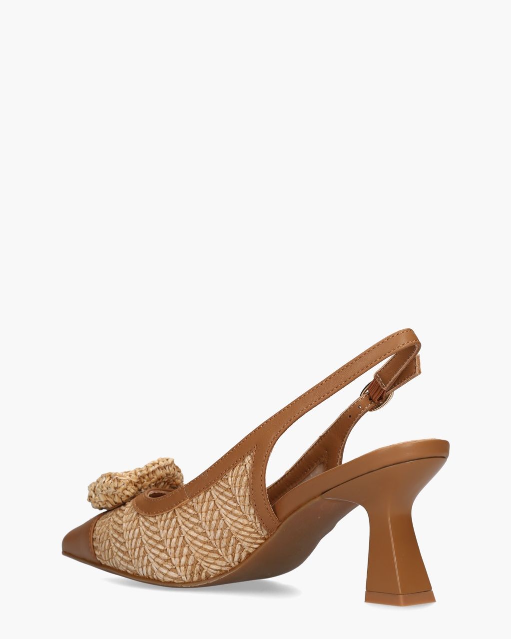 Di Lauro Deriva Cognac Dames Slingbackpumps