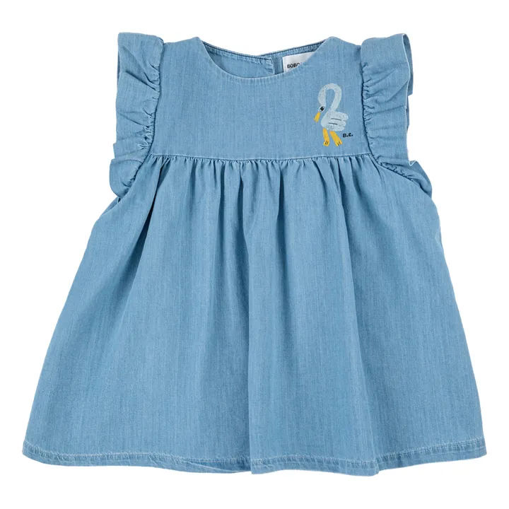 Bobo Choses Robe Denim Léger Bébé | Bleu jean