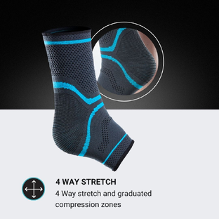 MX Health Premium Ankle Support Elastic - L 1ST