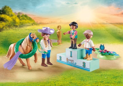 Playmobil 71495 Horses of Waterfall Byggesett Ponniturnering