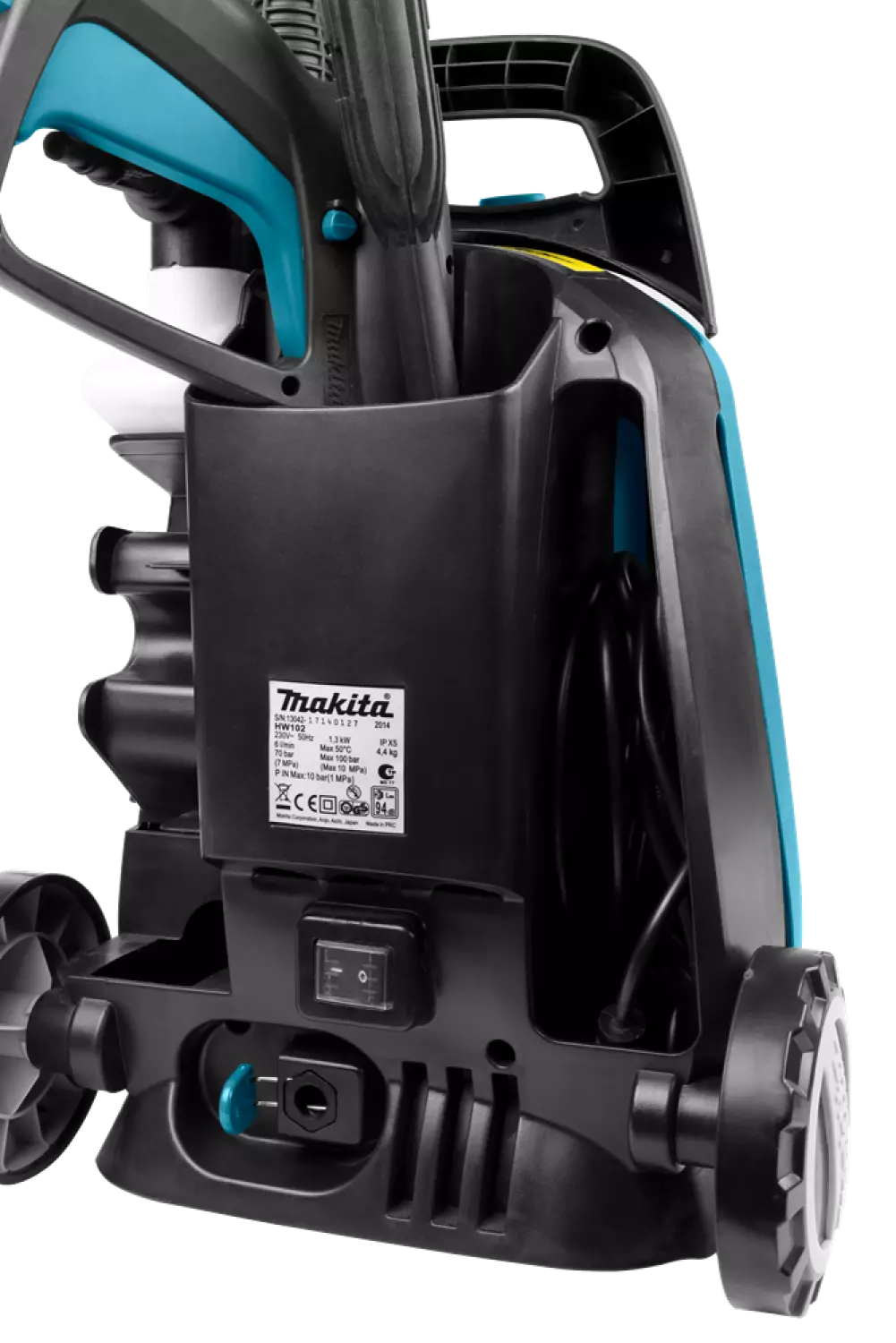 Makita HW102 Hogedrukreiniger - 1300W - 70 bar