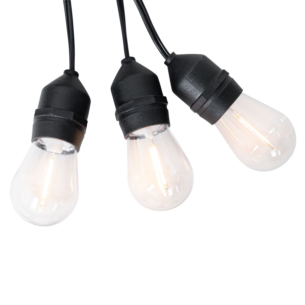 Buiten lichtsnoer 10m incl. LED 10-lichts solar - Russell
