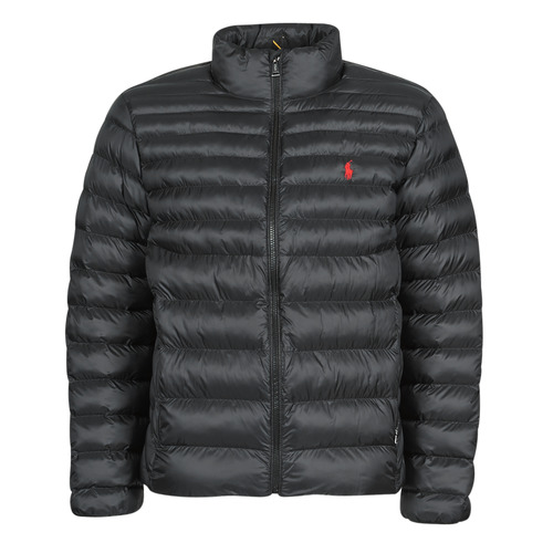 Polo Ralph Lauren - BLOUSON DOUDOUNE EARTH POLO EN NYLON RECYCLE ET PRIMALOFT LOGO P Negro
