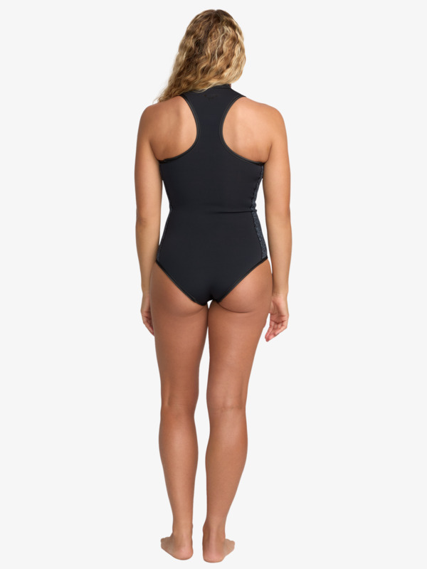 1mm Swell Natural Combinaison zippée sans manches Noir Femme
