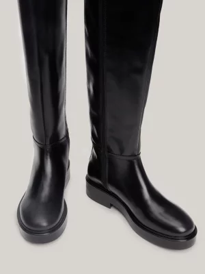 Botas de couro de cano alto