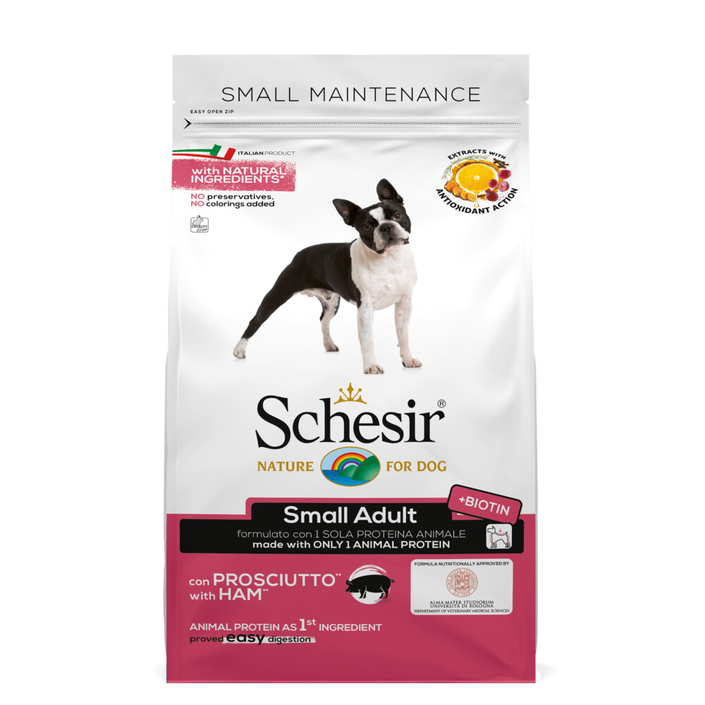 Schesir Hondenvoer Dry Small Ham2 kg