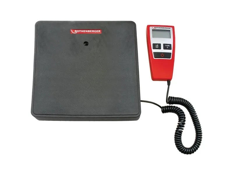 ROTHENBERGER Roscale digitalt vægt, op til 120 Kg. Nøgagtighed på  /- 0,5 GRAM