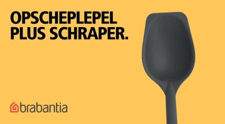 Tasty  Opscheplepel plus schraper - Grape Red