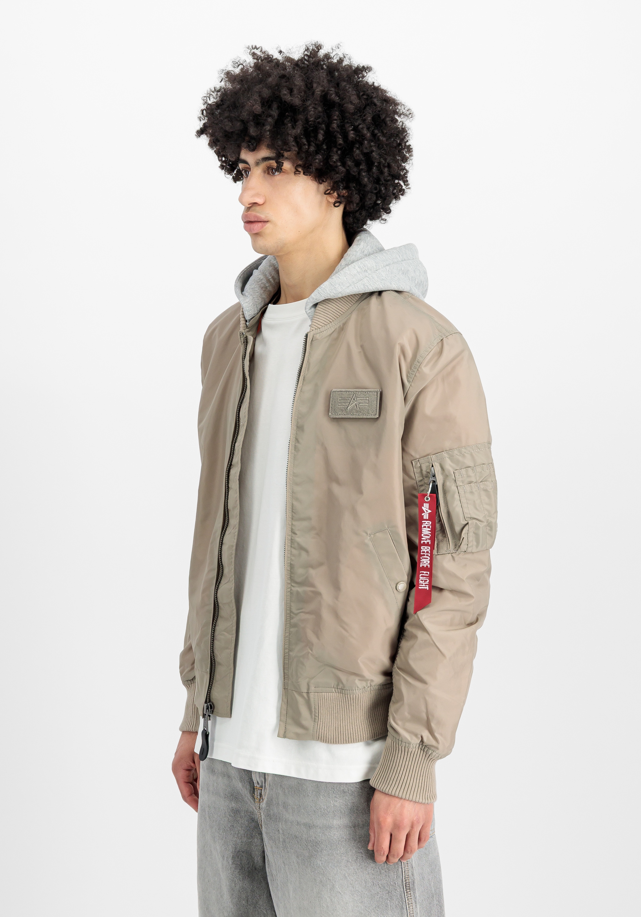 Alpha Industries Bomberjacke »MA-1 TT Hood Light«