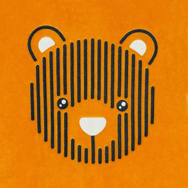 Dors-bien velours ours jaune bébé garçon (lot de 2) Jaune