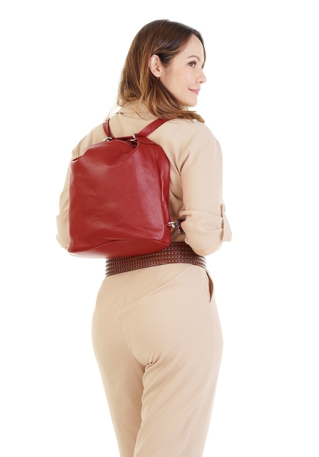 Samantha Look Shopper echt Leder, Made in Italy