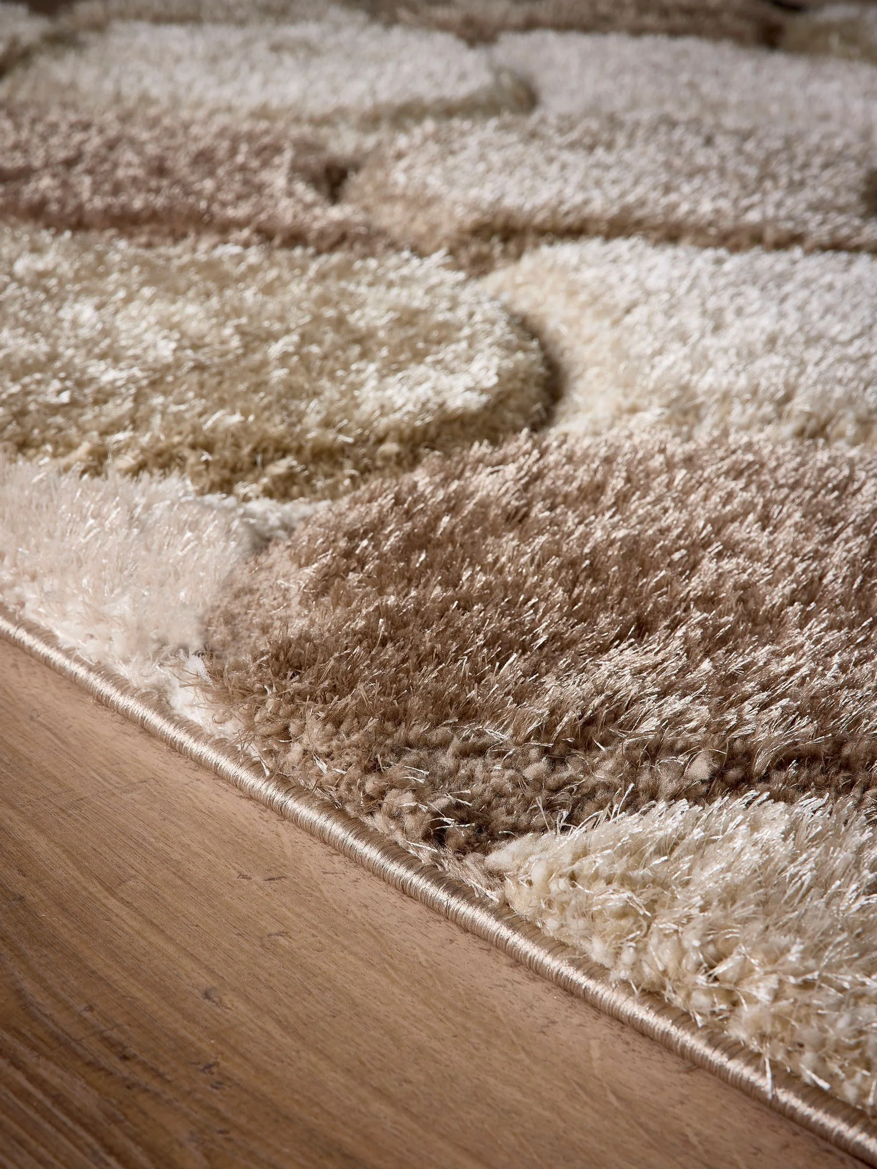 Origin Rugs 3D Scallop Shaggy Rug