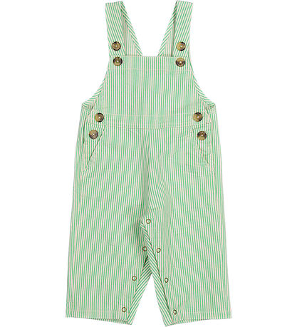 MarMar Latzhosen - Ruben - Cale Green Stripe