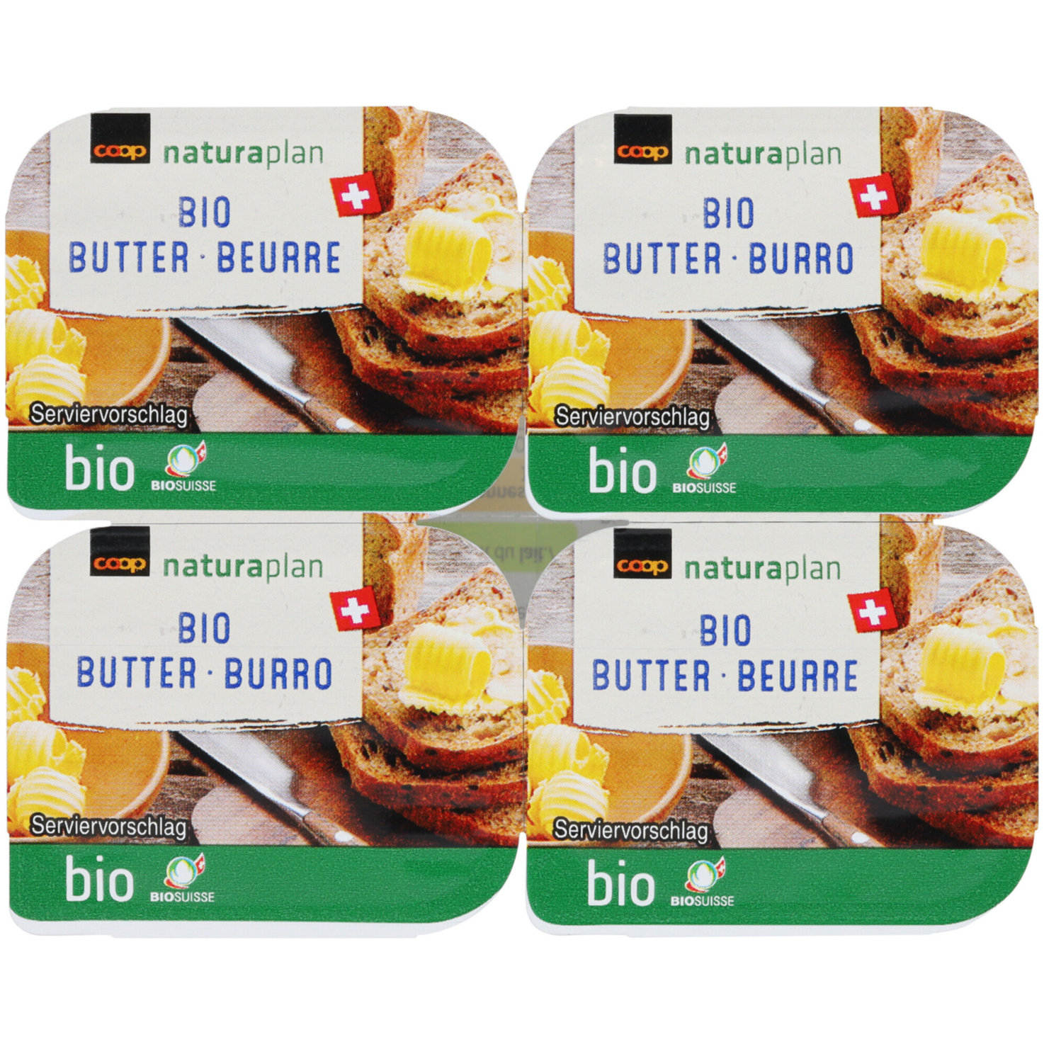 Naturaplan Bio Butter Portion 4x15g