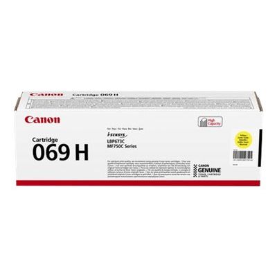 Canon 069H - jaune - cartouche laser d'origine