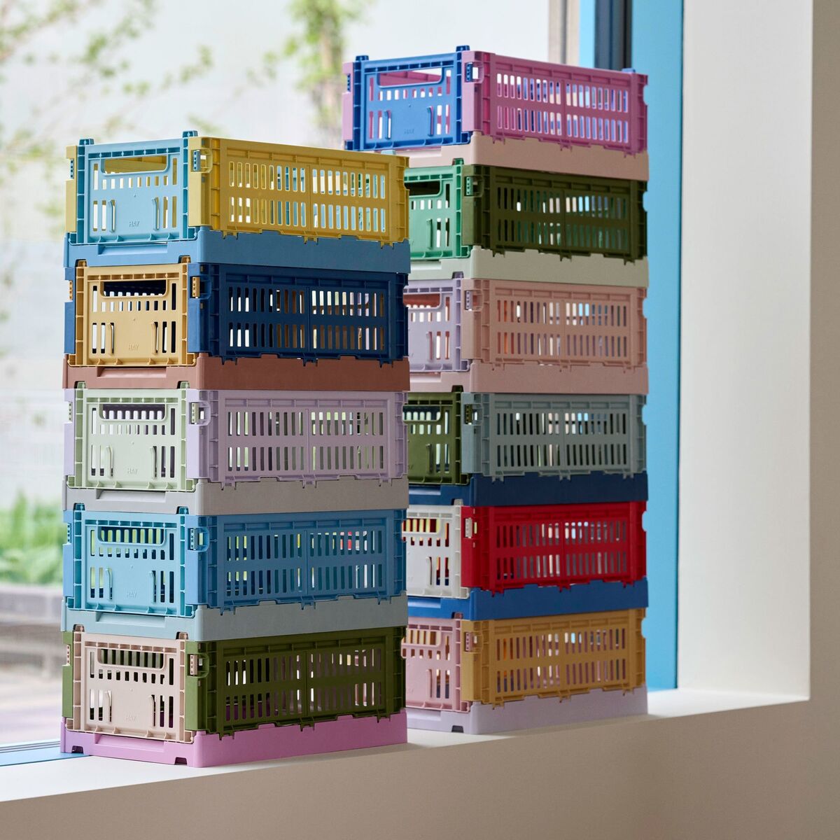 Colour Crate Mix oppbevaringsboks small, dusty yellow