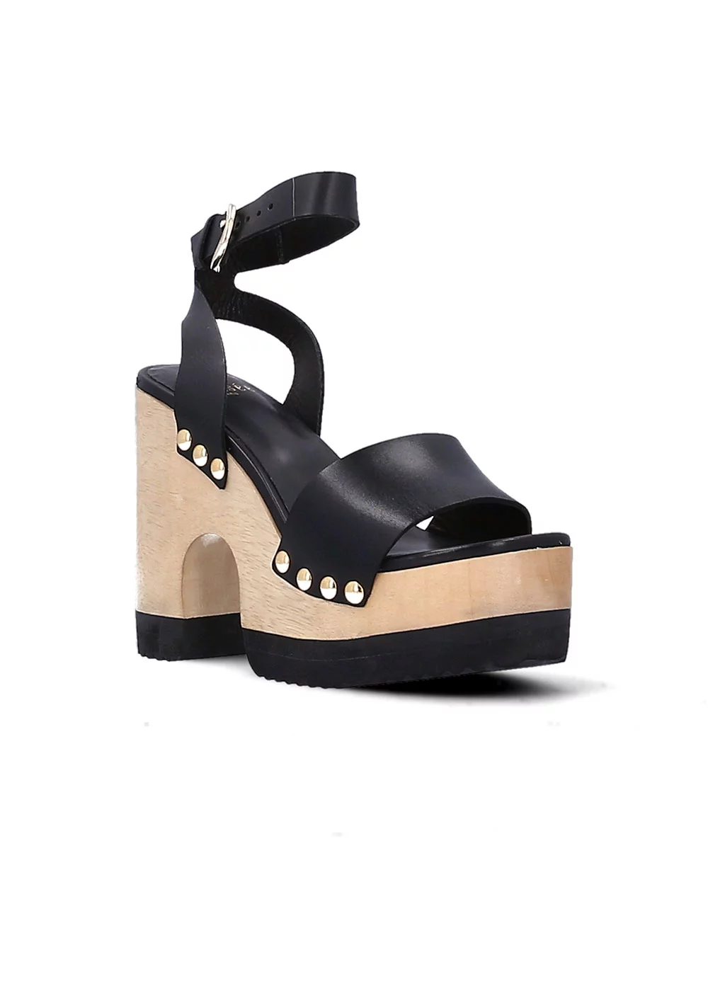 SABOT HAUT PRECIOUS CUIR NOIR