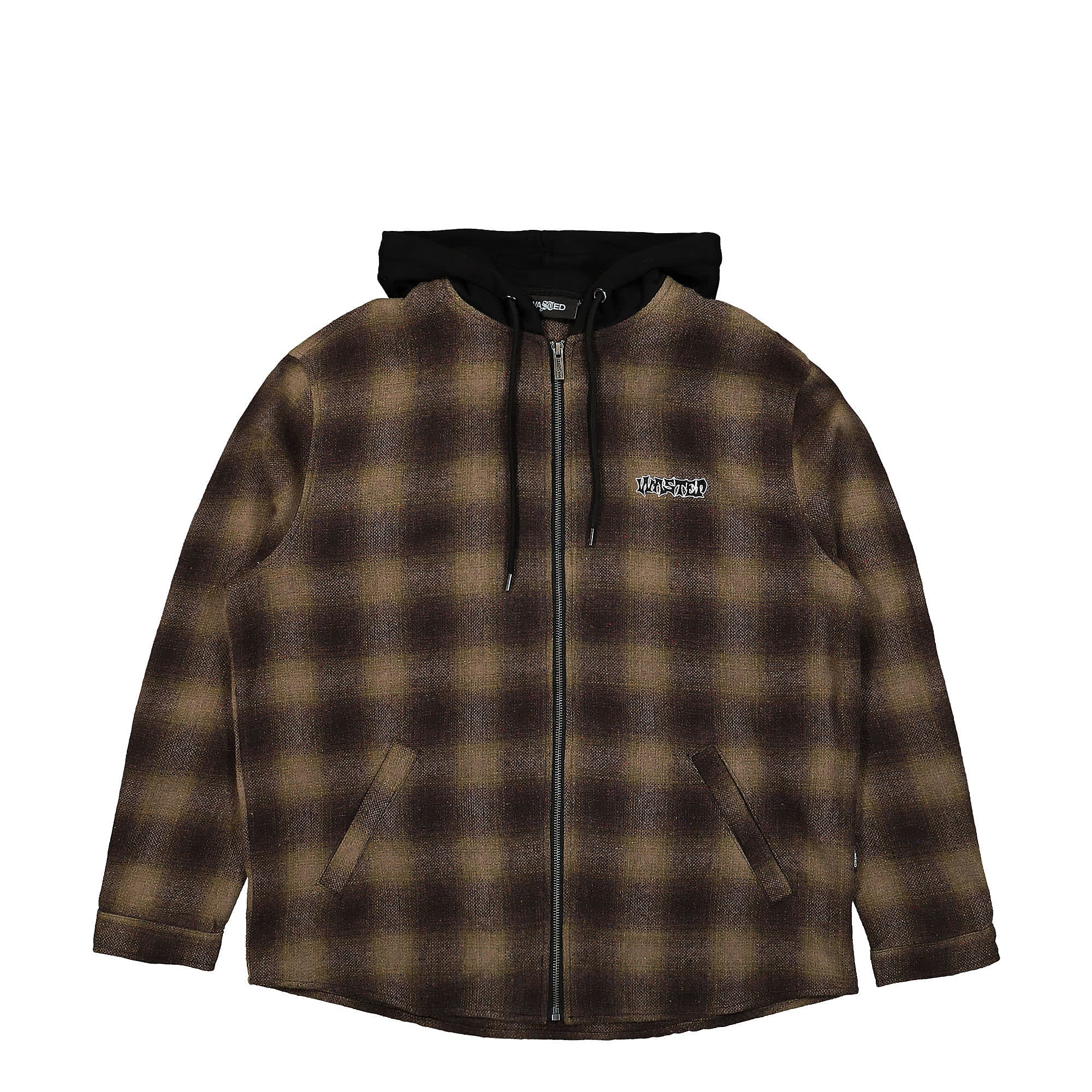 Wasted Paris<br>Shadow Plaid Method Shirt