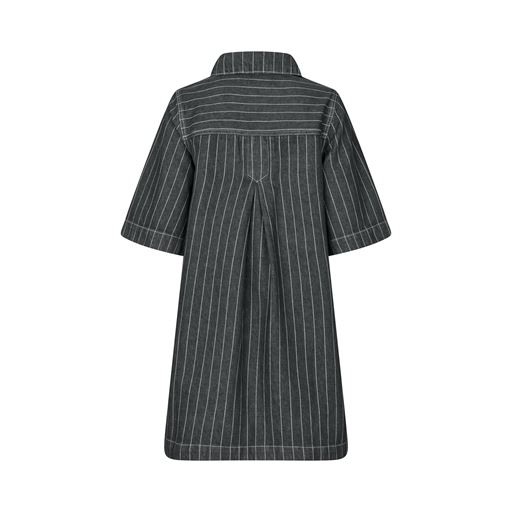 Global Funk Mira-G Kjole, Dark Grey Pinstripe, L