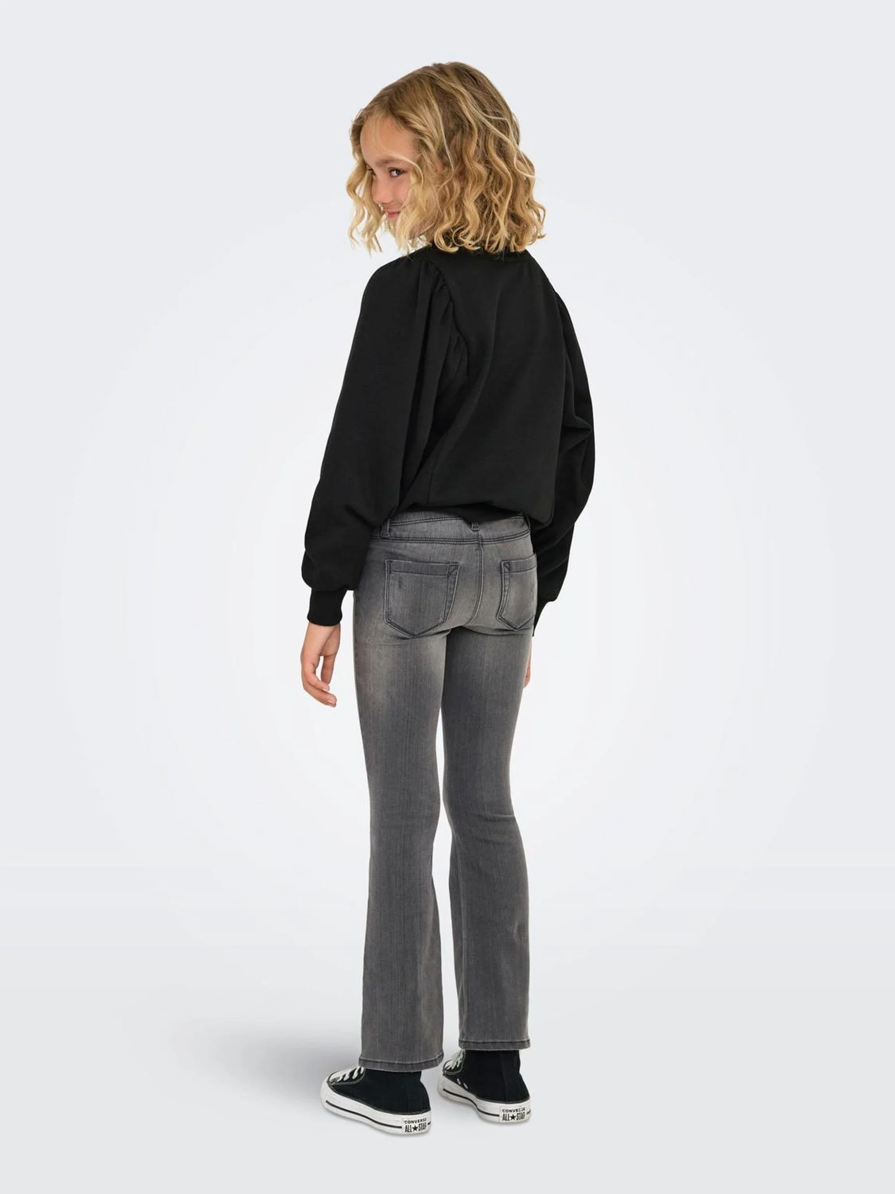 ONLY KIDS Grey Flared Leg Jeans
