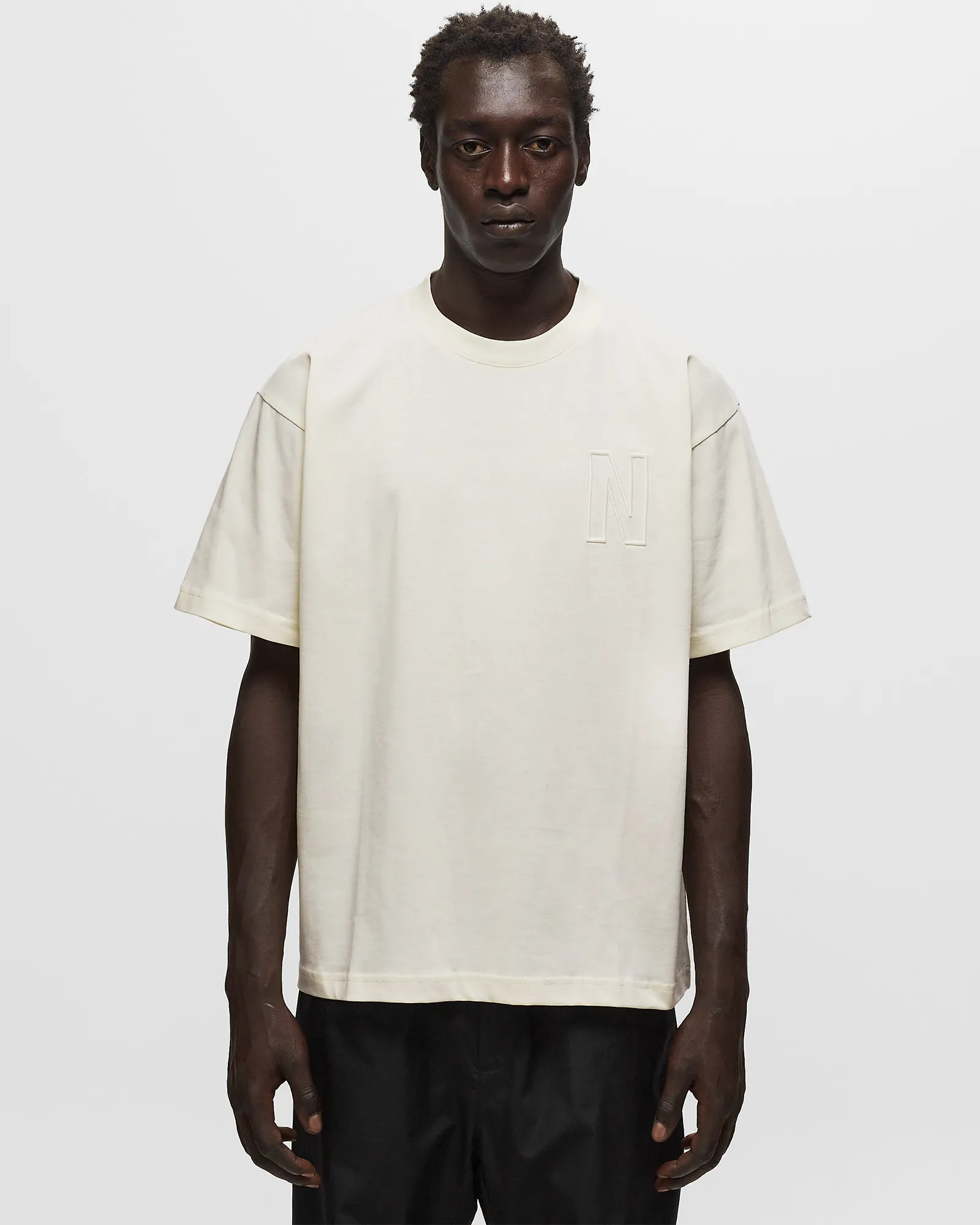 Norse Projects Simon Loose Organic Heavy Jersey N Logo T-Shirt