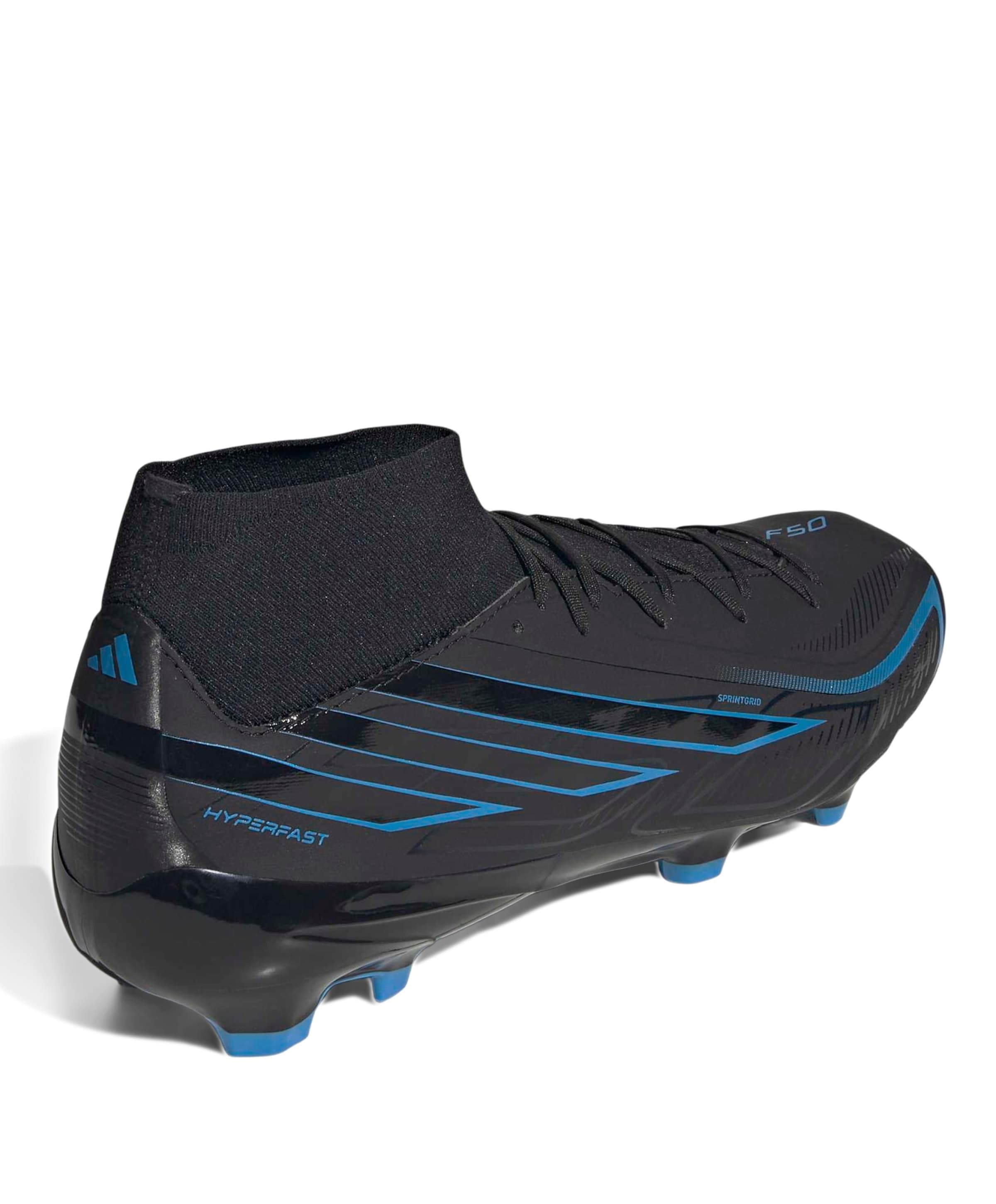 Adidas F50 Hyperfast League Mid Fg heren voetbalschoenen zwart