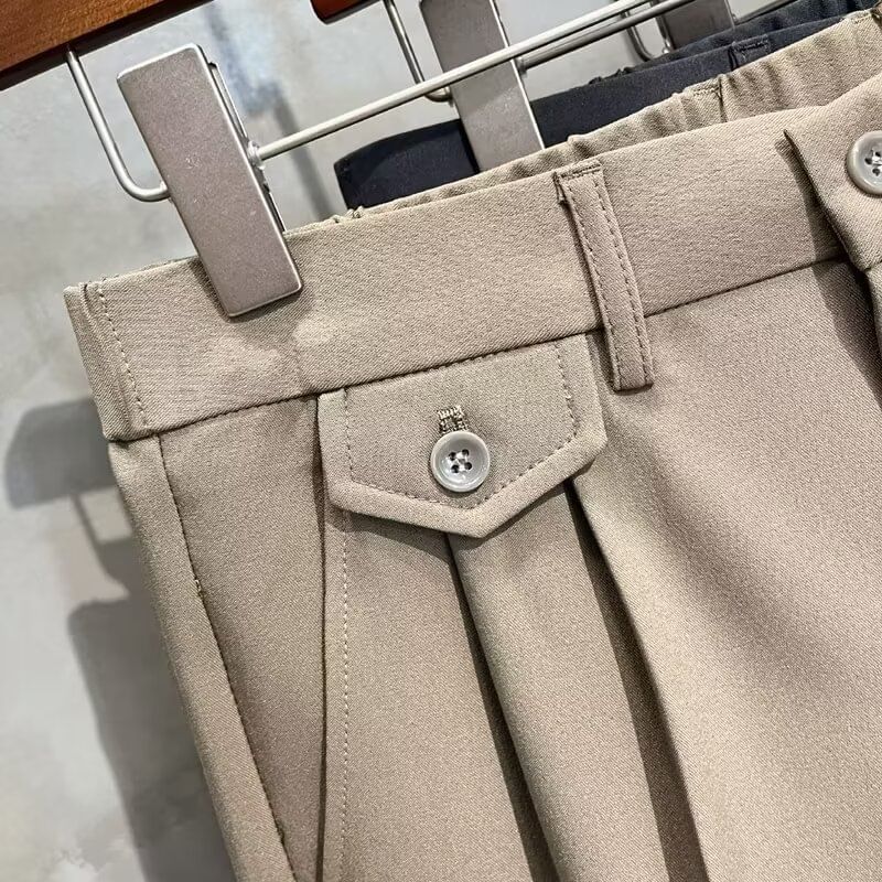 farrahces - Effen korte jurk met elastische taille