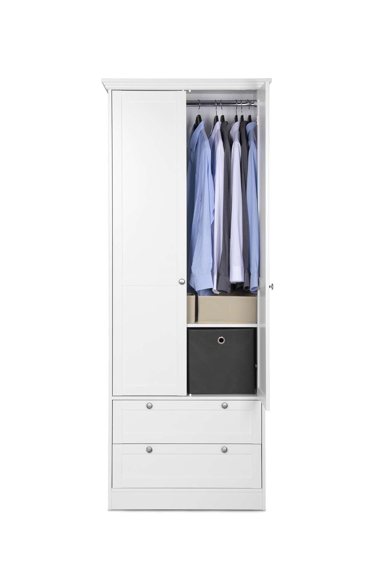 Finori | Kledingkast Robin wit