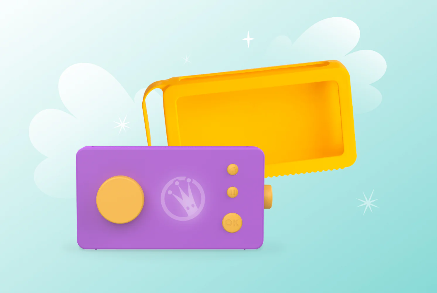 Pack - Fabrique Violette + Coque Jaune