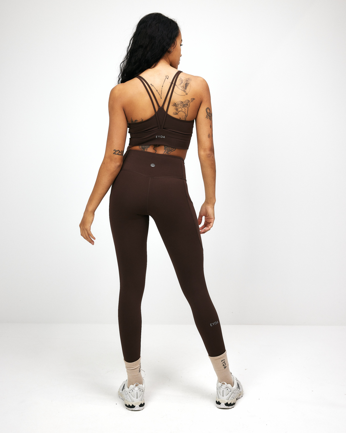 Eyda Ellie Ultralight Pocket Tights Brown