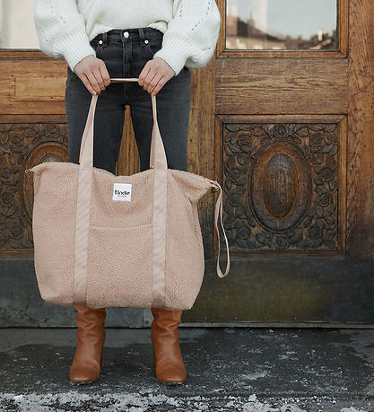 Elodie Details Wickeltasche - Pink Bouclé