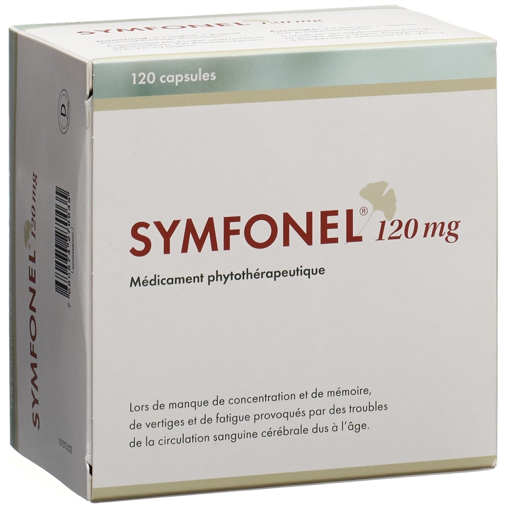 SYMFONEL Kaps 120 mg Blist 120 Stk