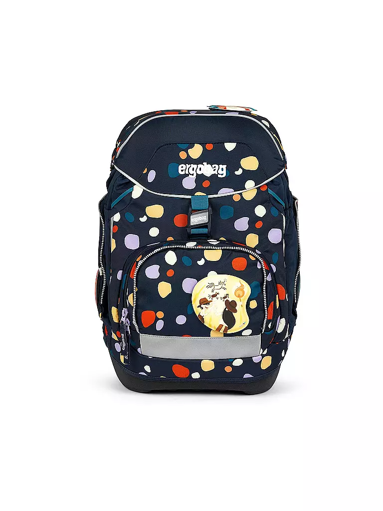 ERGOBAG Schultaschen Set 6tlg PACK Bärensteinhöhle  dunkelblau