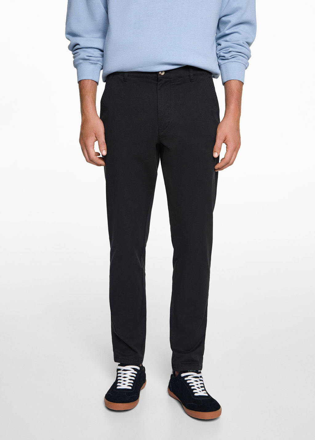 MANGO TEEN broek zwart
