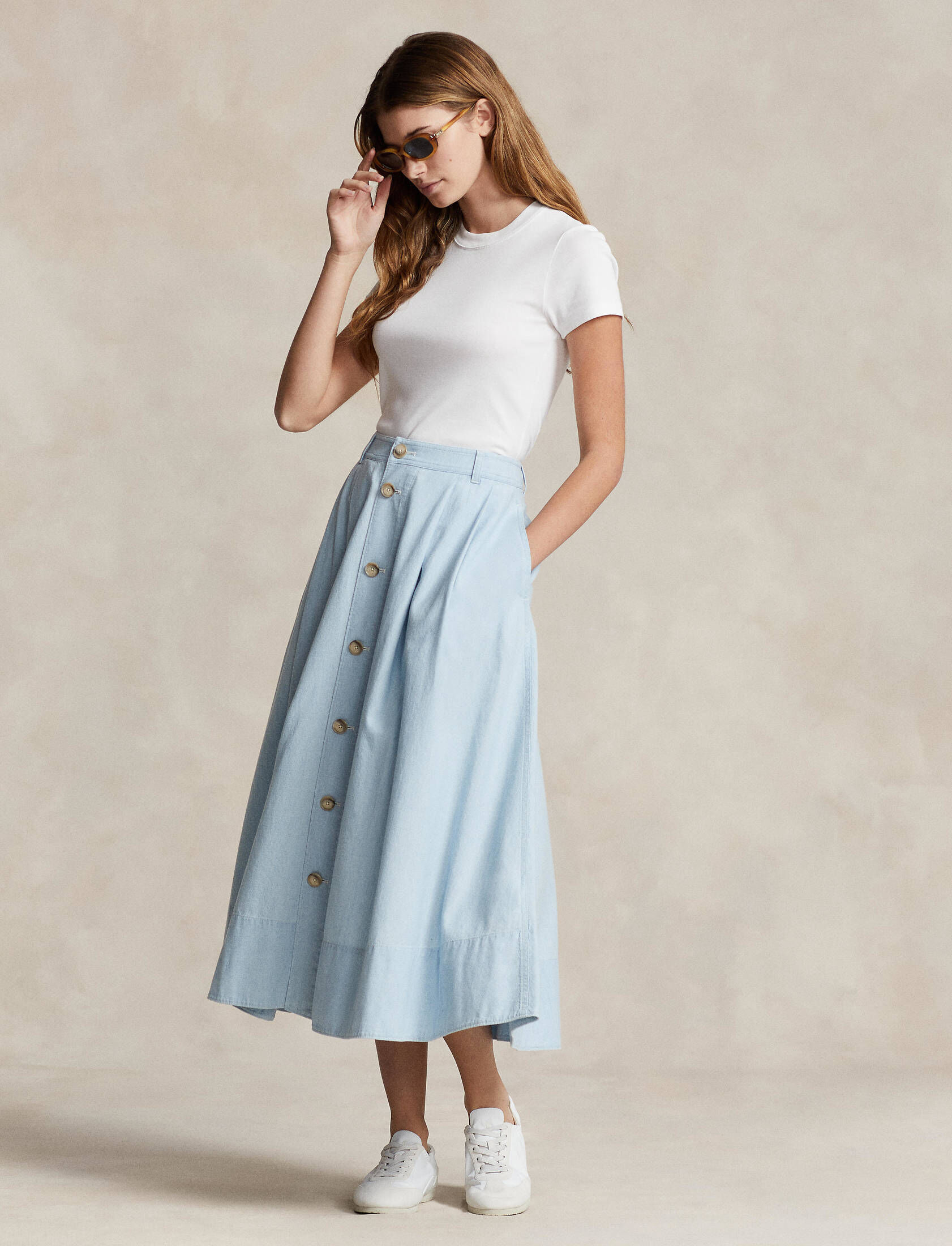 Polo Ralph Lauren| Damen Rock aus Chambrey