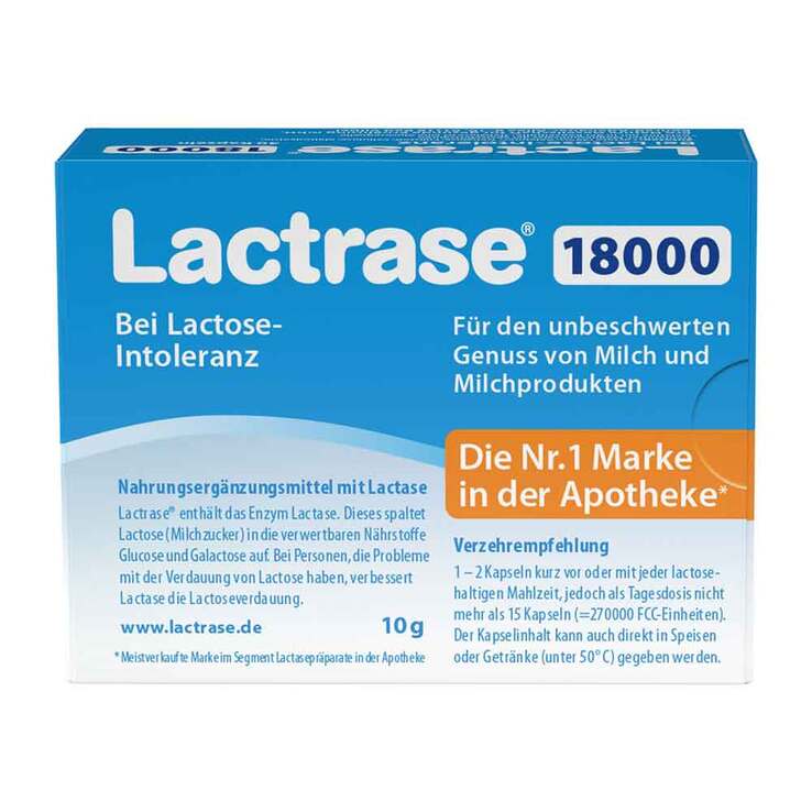 Lactrase 18.000 FCC Kapseln, 40 St