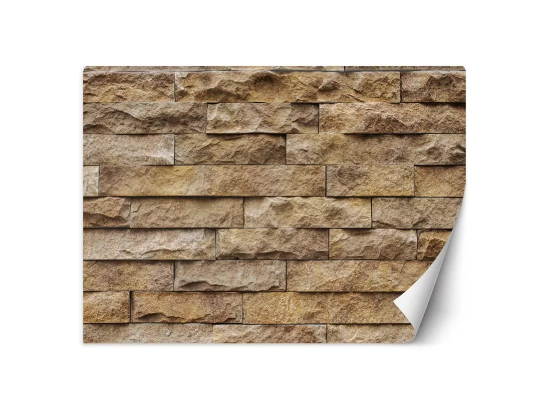 Papier peint mur de grès - 350 x 245 cm