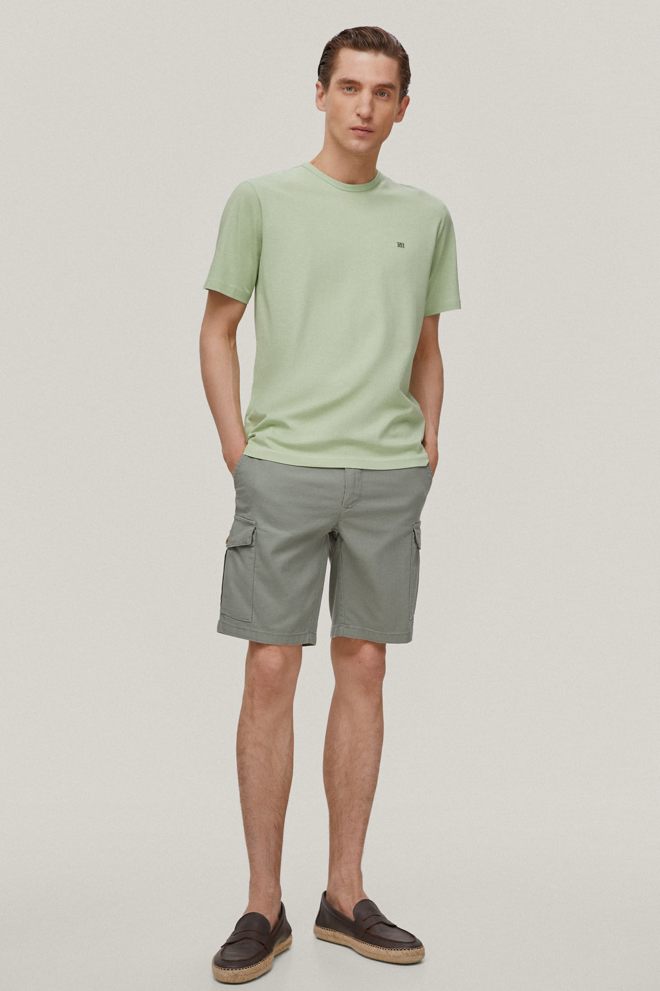 Camiseta básica - Verde