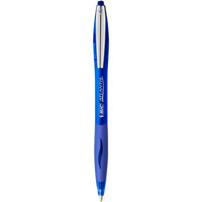 BIC ATLANTIS Soft - Stylo à bille - bleu - rétractable