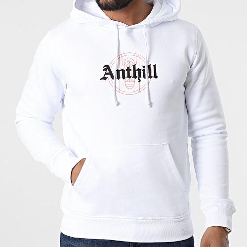 Sweat Capuche Gothic Blanc