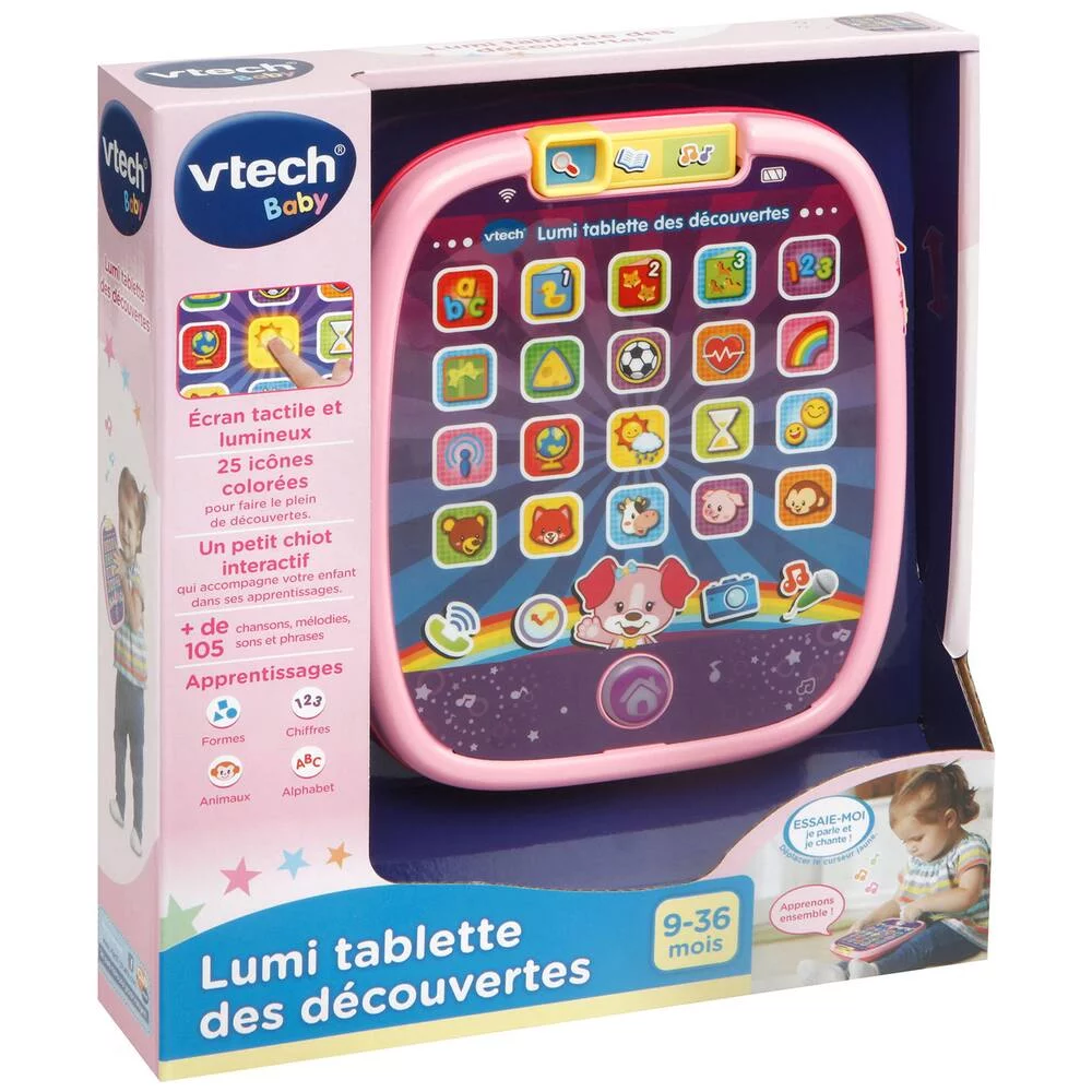 LUMI TABLETTE DES DECOUVERTES ROSE