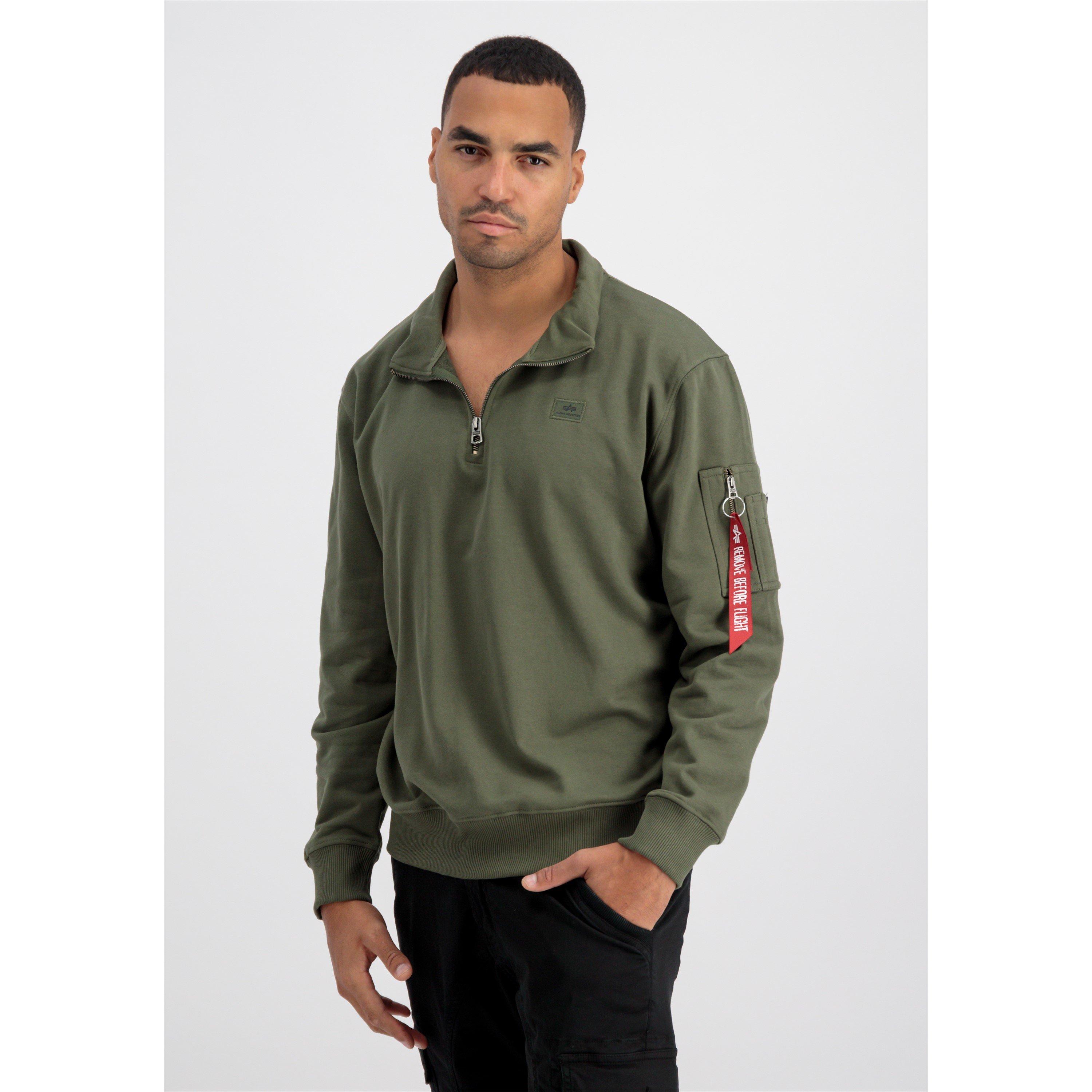 Alpha Industries X Fit Quarter Zip Fleece