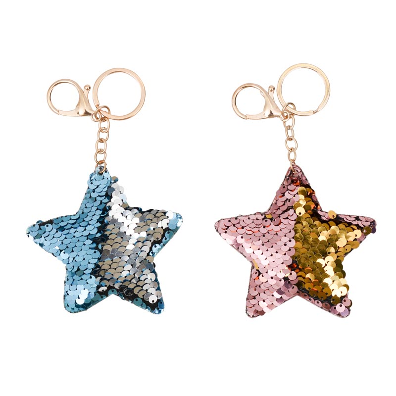 Porte clef étoile 'Seventies'