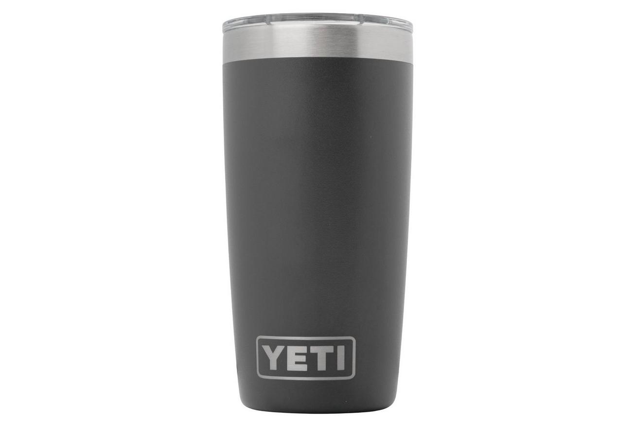 Yeti Rambler Tumbler Cup 10oz Mag Slider Lid, Charcoal Grey, thermosbeker met deksel, 295 ml