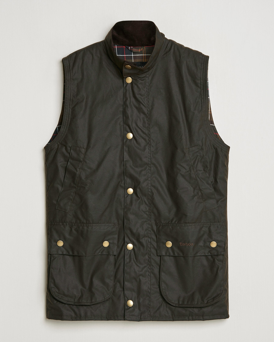 Barbour Lifestyle Westmorlan Wax Gilet Olive