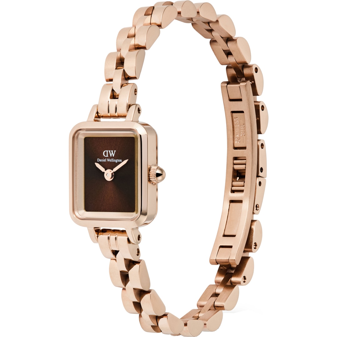 Daniel Wellington Quadro Mini Arch 3-link Amber Sunray Rose Gold