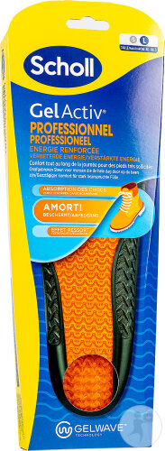 Scholl Gelactiv Semelles Work&Boot L Pt 41-46,5 1 Paire
