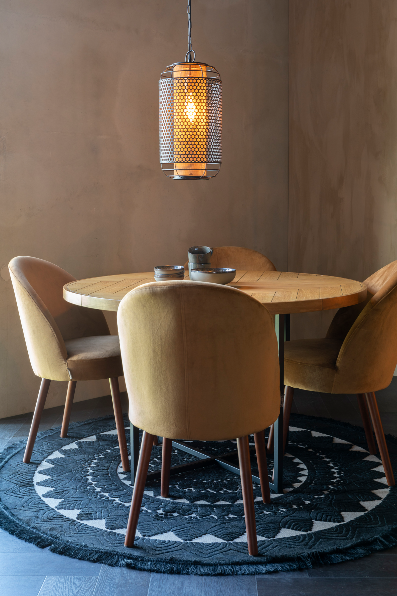 Dutchbone eettafel Class 120' Dutchbone Class Tafel 120' Naturel